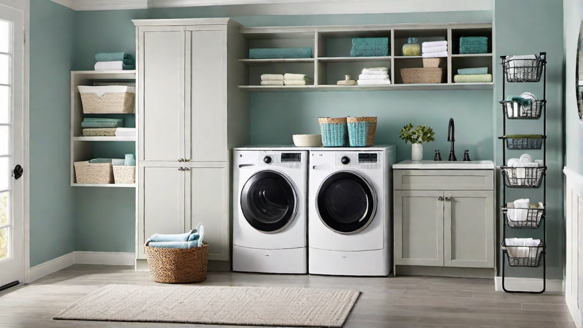 Space-Saving Solutions: Compact Laundry Room Designs