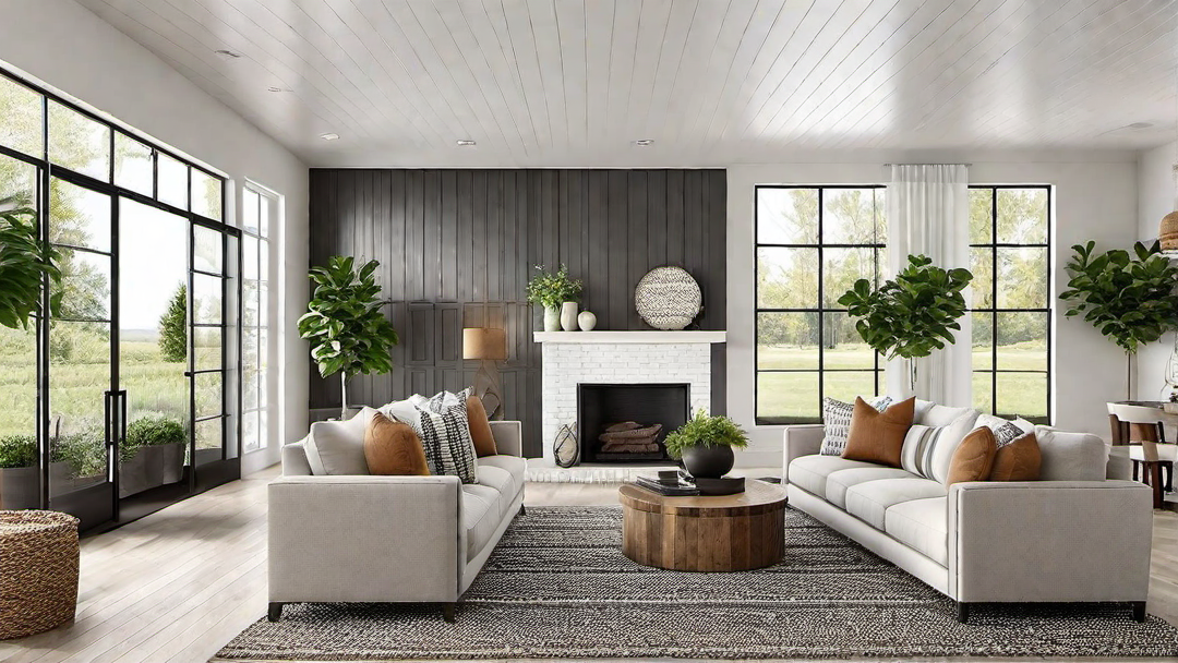 Statement Accent Wall: Shiplap or Brick