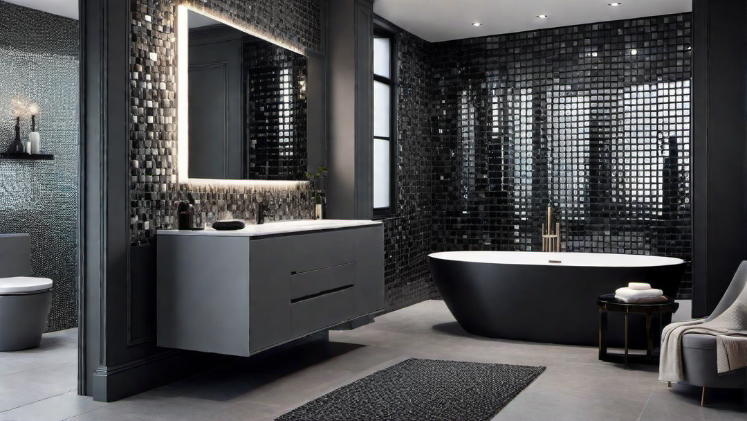 Statement Pieces: Bold Greyscale Features in the Bathroom