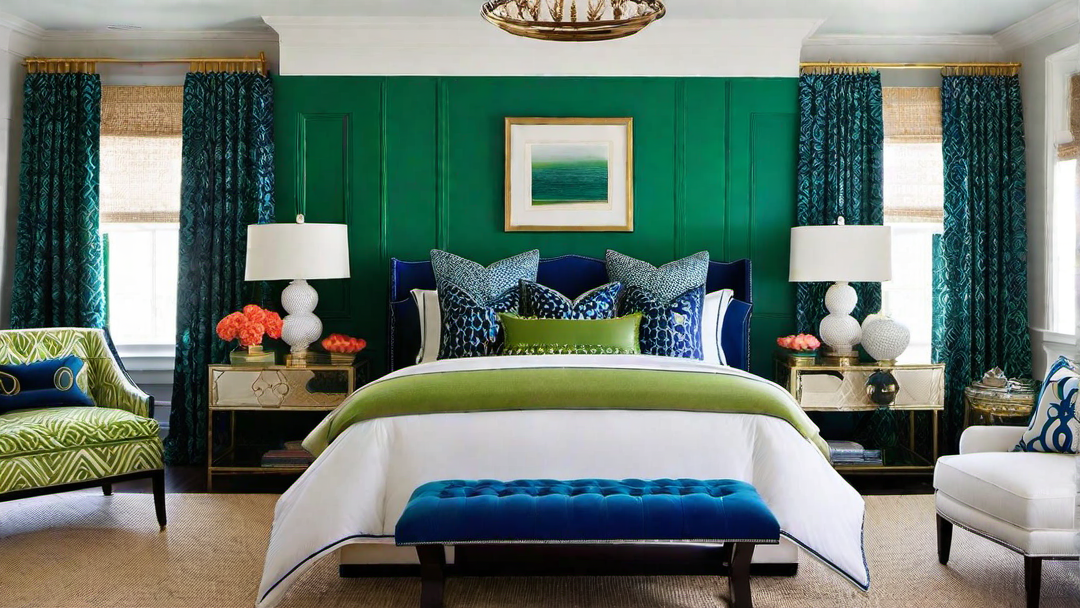 Statement Wall: Using Color to Define the Focal Point of the Bedroom