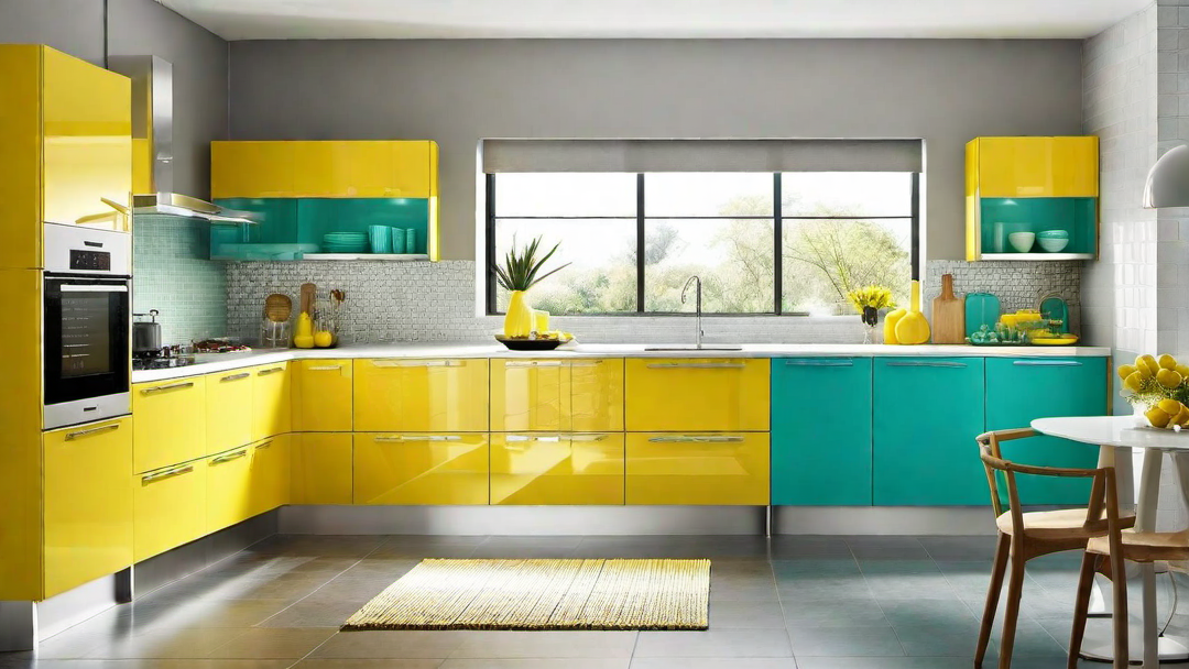 Sunny Yellow Cabinets: Infusing Joy into the Kitchen