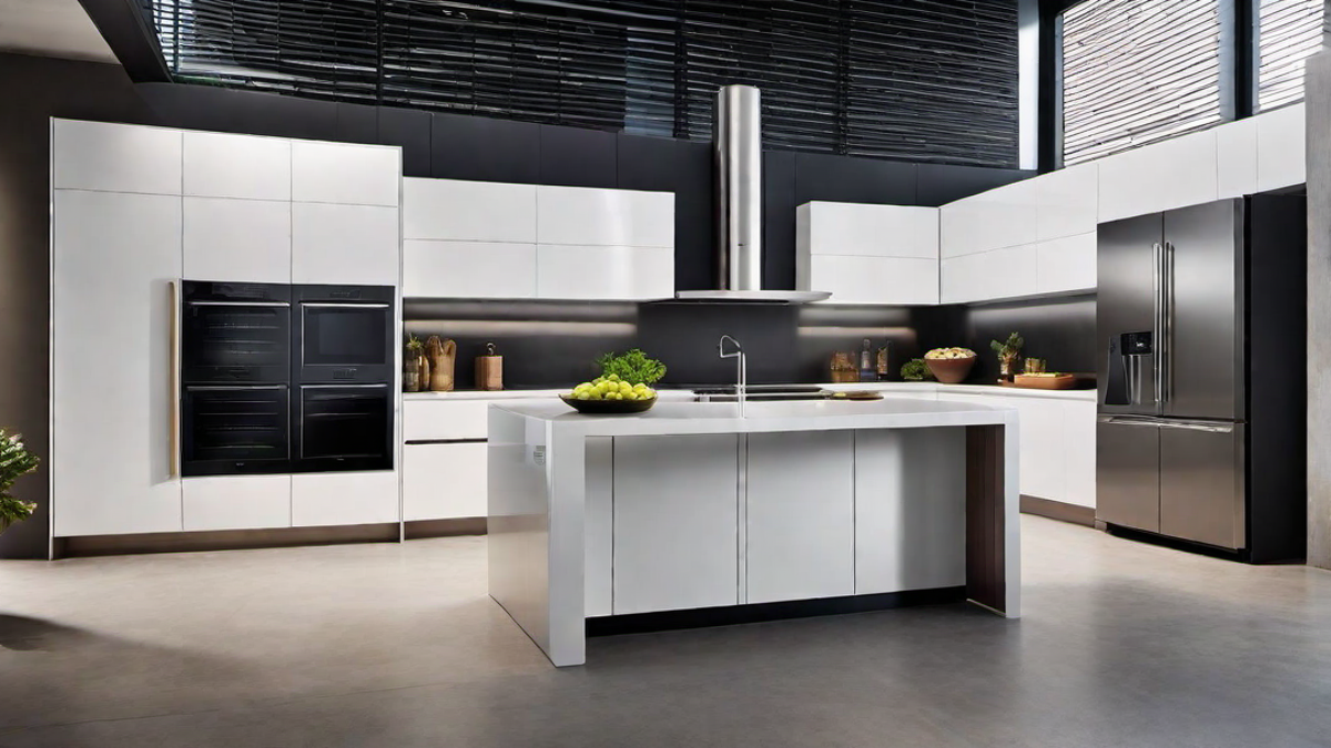 Tech-Savvy Spaces: Kitchen Islands with Built-in Technology