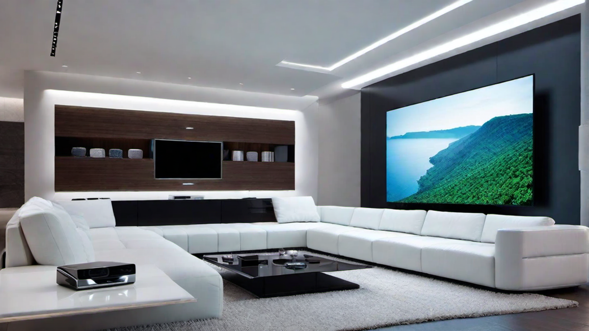 Technology Integration: Smart Gadgets and Entertainment Systems for Contemporary Living Rooms