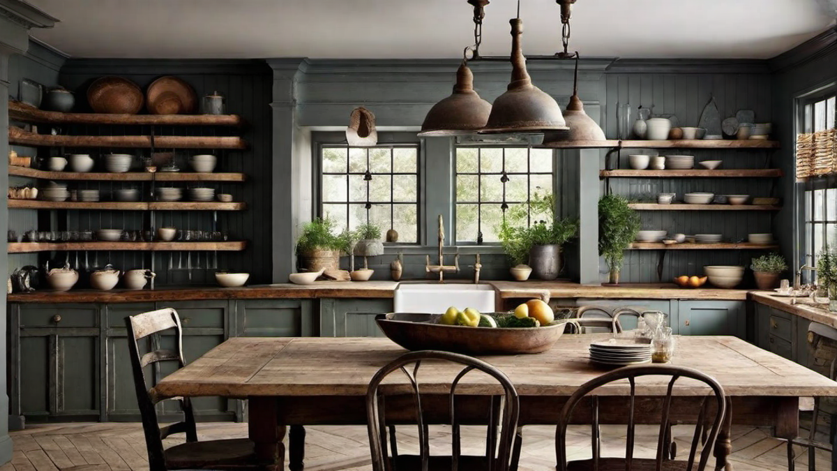 Time-Worn Beauty: Embracing Patina and Age in Country Kitchen Design