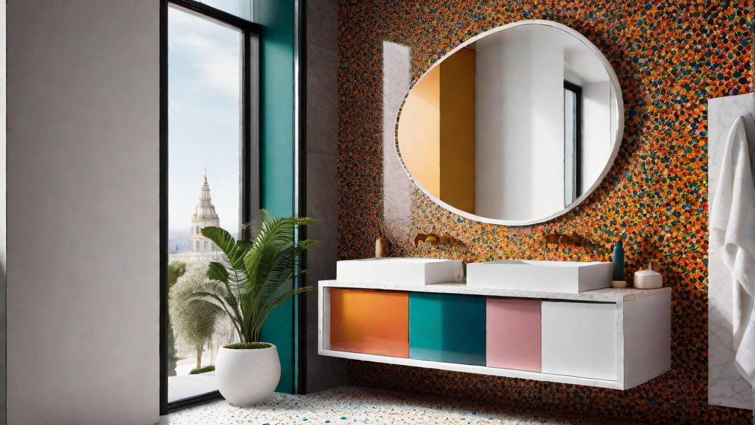 Trendy Terrazzo: Multicolored Speckled Surfaces