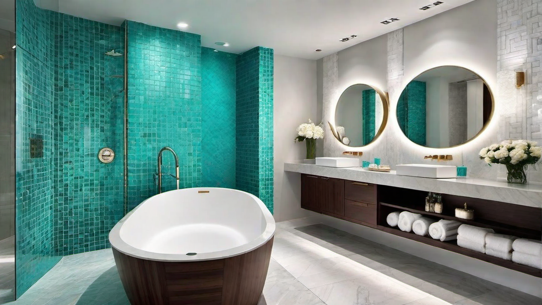 Turquoise Tranquility: Infusing Your Bathroom with Relaxation