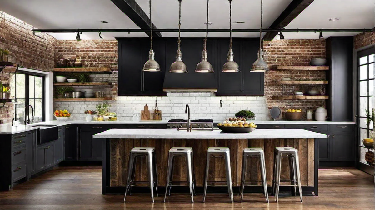 Urban Farmhouse: Blending Industrial and Rustic Styles in Kitchen Design