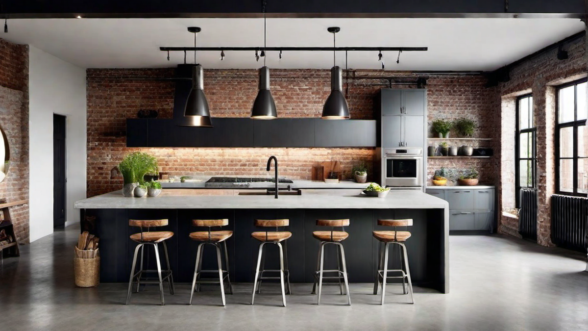 Urban Loft Vibes: Industrial Kitchen Design in City Apartments