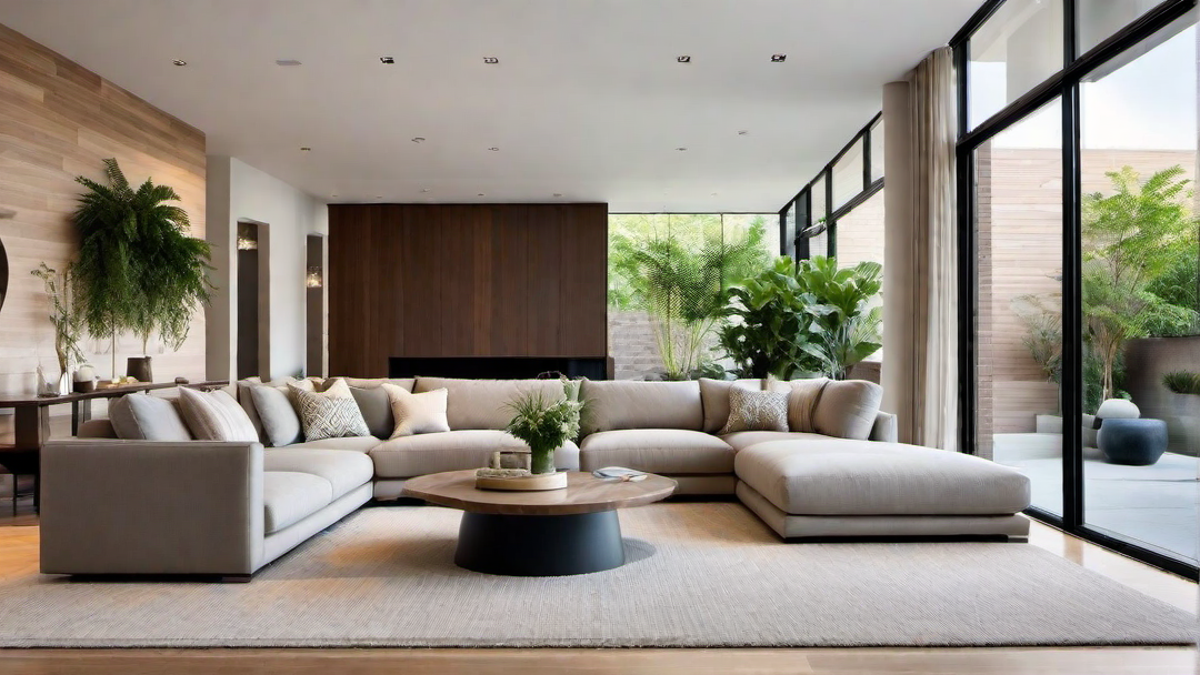 Urban Oasis: Creating a Relaxing Sanctuary in the Heart of the City with Contemporary Living Room Design