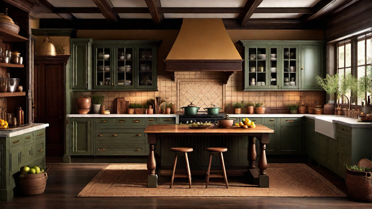 Vintage Inspiration: Retro Flair in Colonial Kitchen Designs