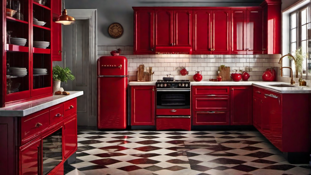 Vintage Inspiration: Retro Red Kitchen Appliances