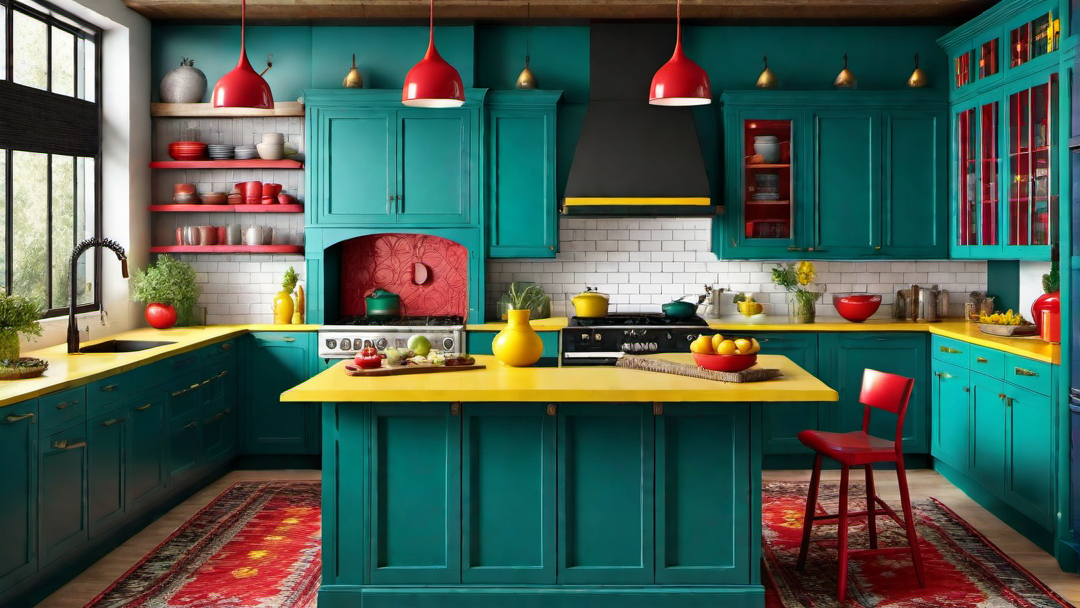 Whimsical Color Pops: Adding Playful Touches to the Kitchen
