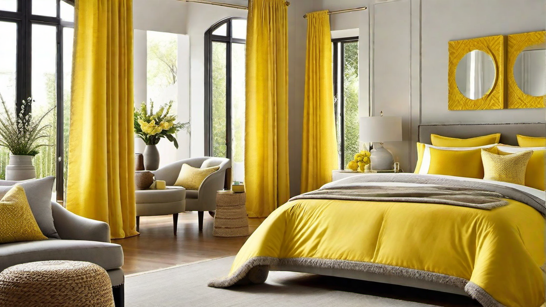 1. Vibrant Yellow: Adding Sunshine to the Bedroom