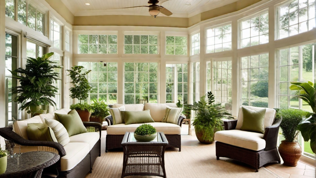 7. Tranquil Oasis: Creating a Relaxing Atmosphere in Sunrooms