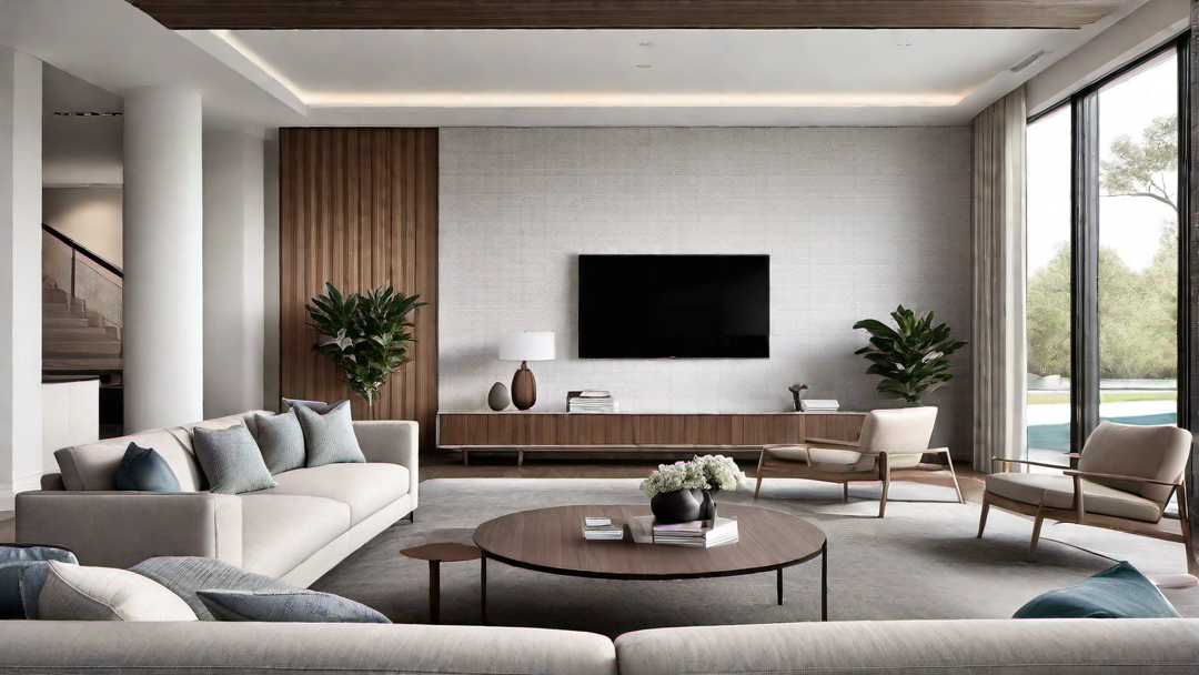Acoustic Considerations: Enhancing Sound in a Modern Great Room Setting