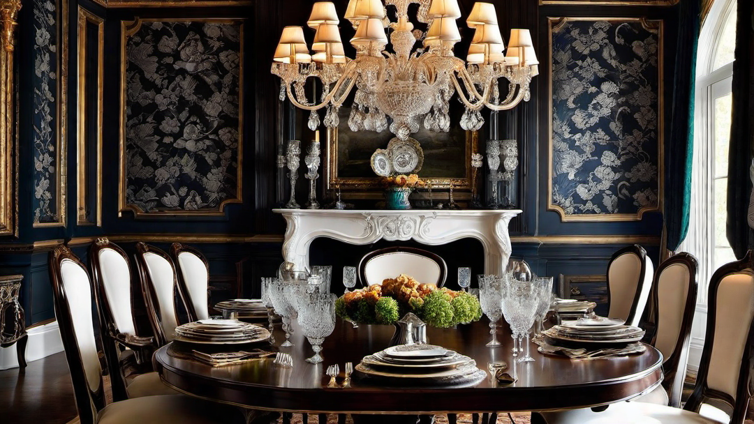 Antique Treasures: Showcase Vintage China and Silverware in Victorian Dining Rooms