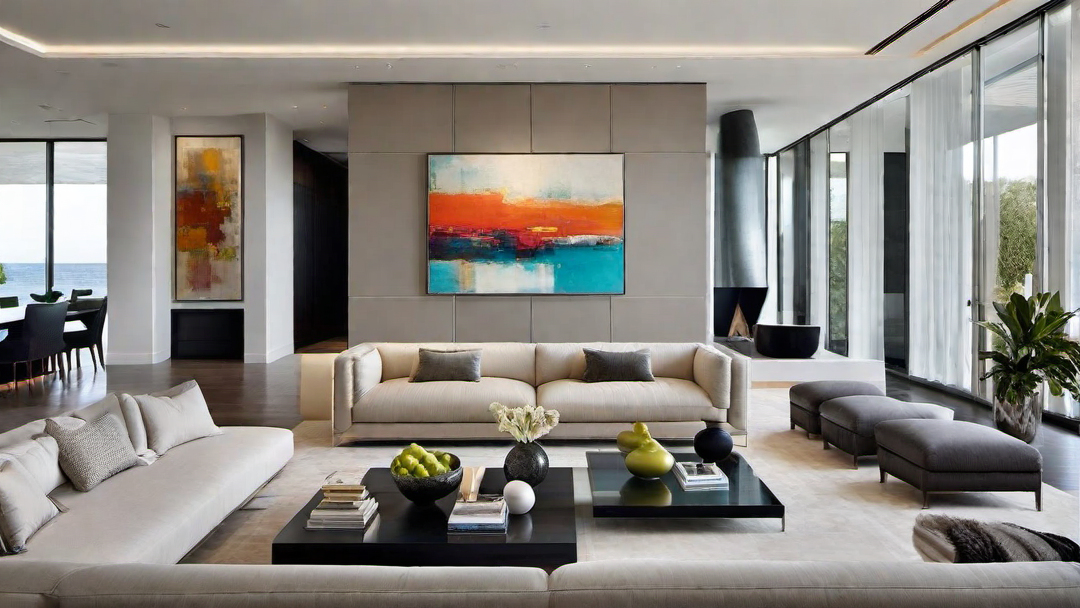 Artistic Expression: Incorporating Contemporary Art into Great Room Decor