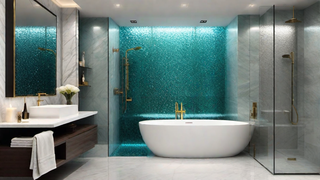 Artistic Glass: Unique and Shimmering Shower Enclosures