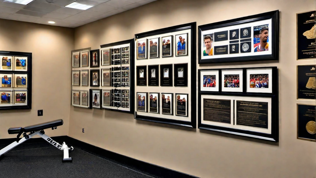 Athletic Inspiration: Fitness Room Wall of Fame