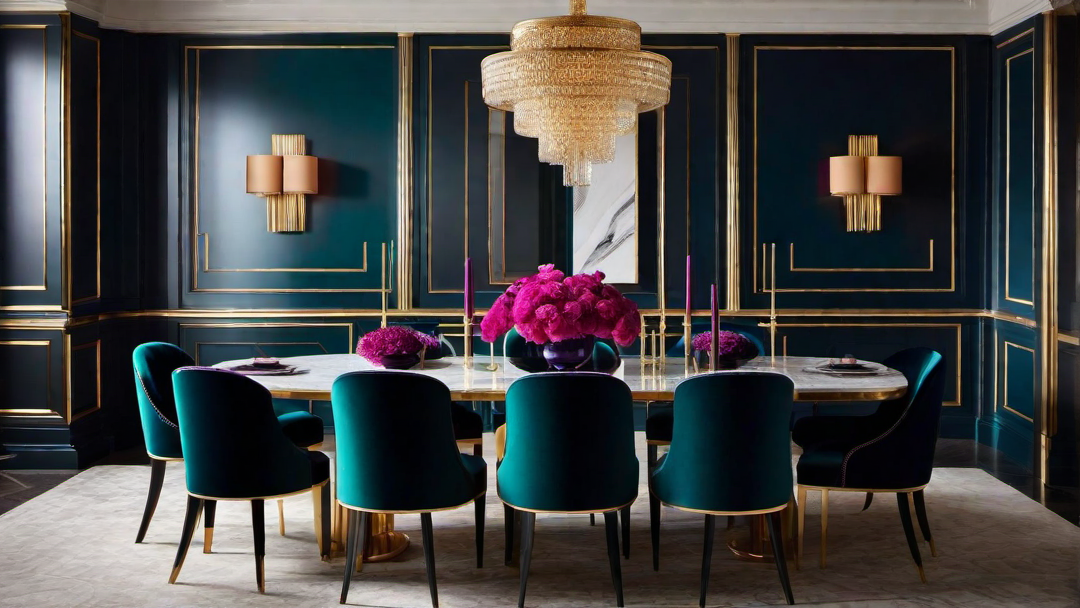 Beyond the Kitchen: Art Deco Dining Spaces