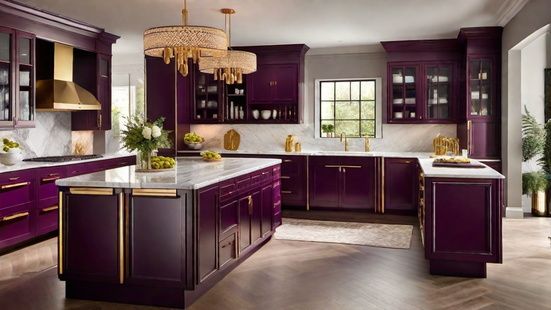Bold Berry: Rich and Opulent Kitchen Aesthetics