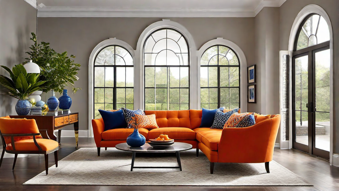 Bold Orange: Creating a Warm and Inviting Atmosphere