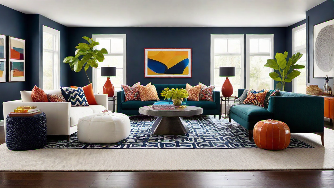 Bold Patterns: Infusing Energy into the Great Room with Colorful Prints