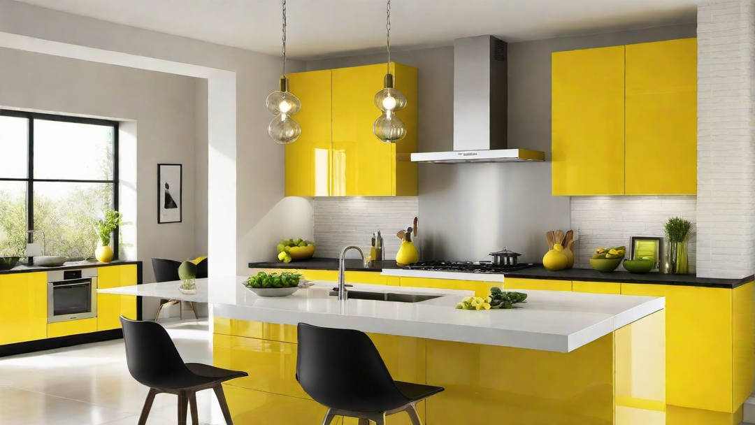Bright Yellow: Sunshine Inspired Kitchen Design