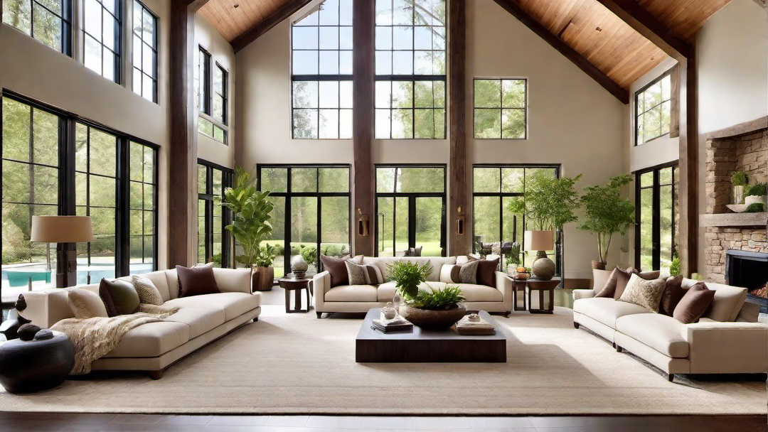 Bringing Nature Indoors in a Colonial Great Room