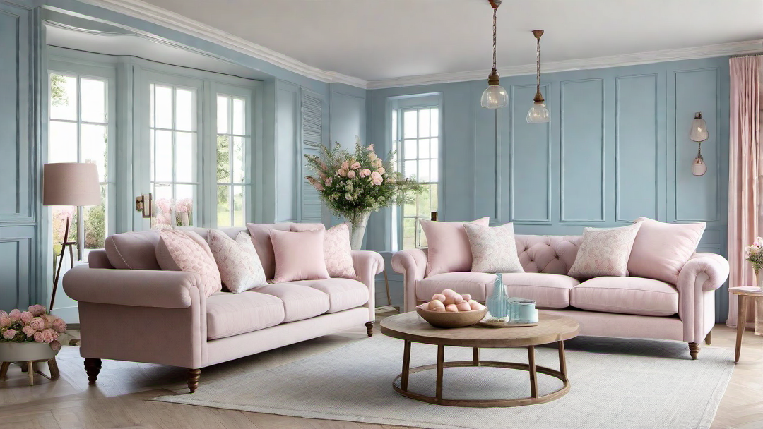 Charming Color Palettes: Soft Hues for Cottage Home Interiors