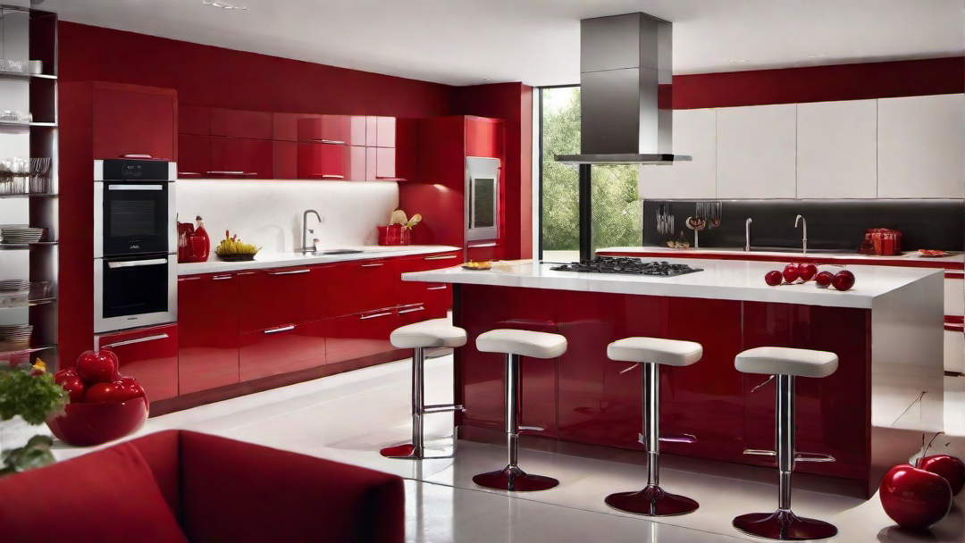 Cherry Red: Timeless and Dynamic Color for Kitchen Accents