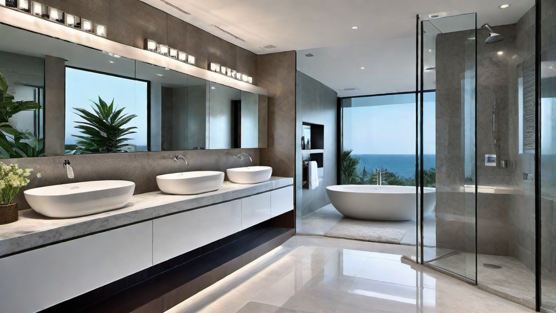 Chrome Elegance: Sleek and Shiny Fixtures for a Modern Bath