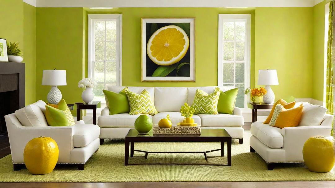 Citrus Burst: Incorporating Zesty Colors into the Great Room Design