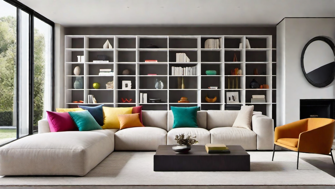 Clean Lines and Neutral Tones: Contemporary Living Room Design