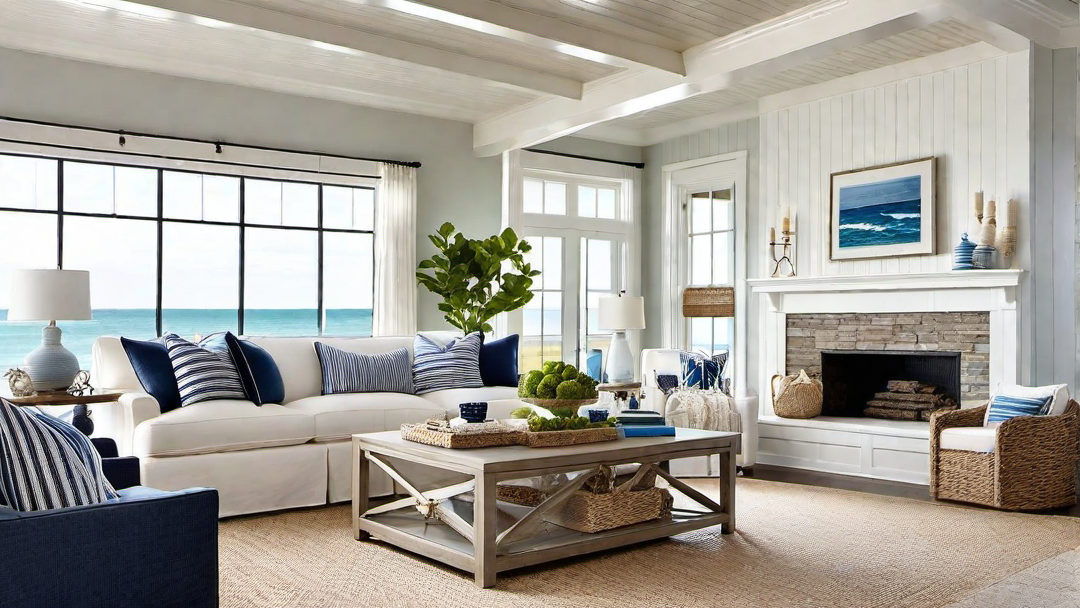 Coastal Ranch: Nautical-Inspired Elements in Great Rooms