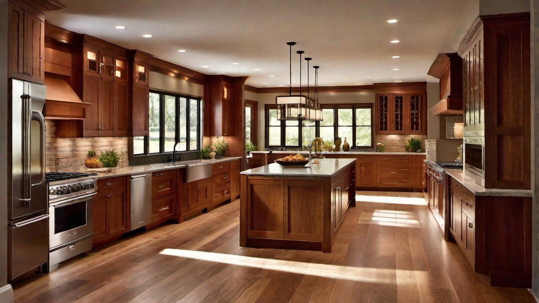 Cohesive Design: Integrated Appliances in Craftsman Style Kitchens