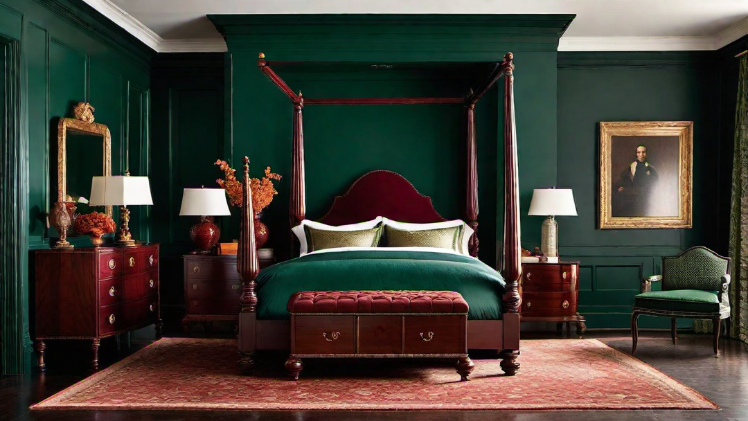 Colonial Bedroom Color Schemes: Authentic Palettes