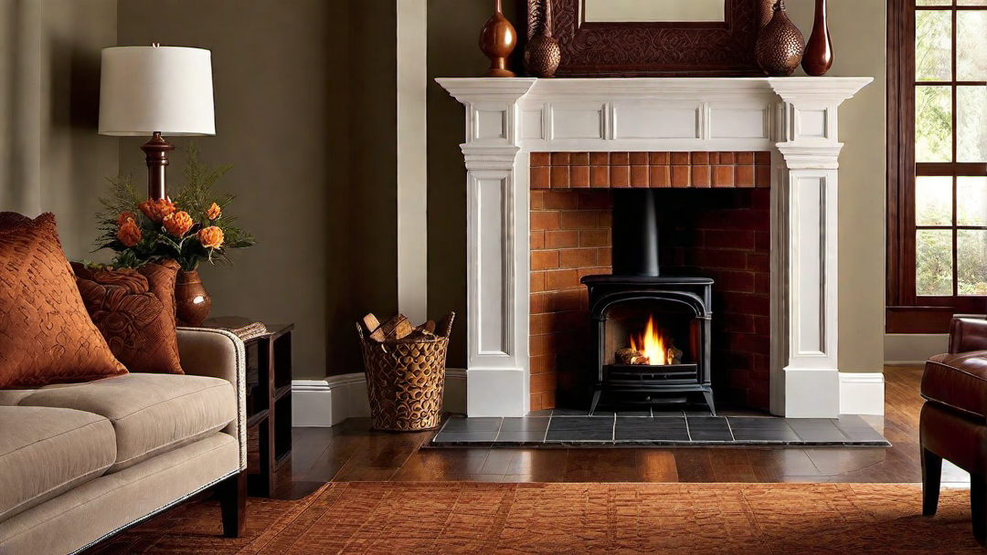Colonial Color Palette: Warm Hues for Fireplace Surrounds