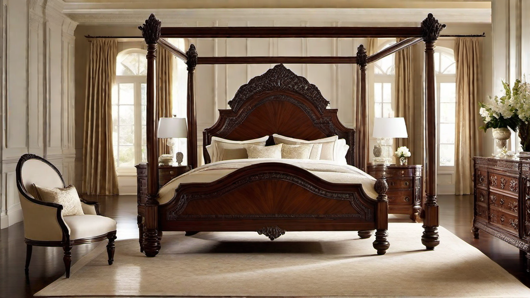 Colonial Craftsmanship: Handcrafted Bedroom Furniture