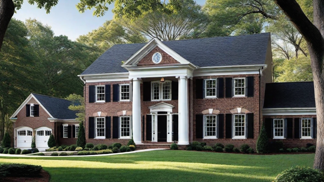 Colonial Style Home Exteriors: Traditional Materials and Finishes