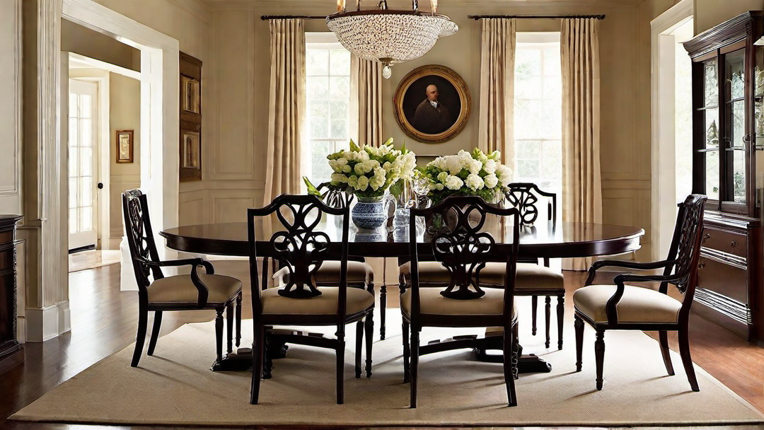 Colonial Symmetry: Balancing Furniture and Decor for Visual Harmony