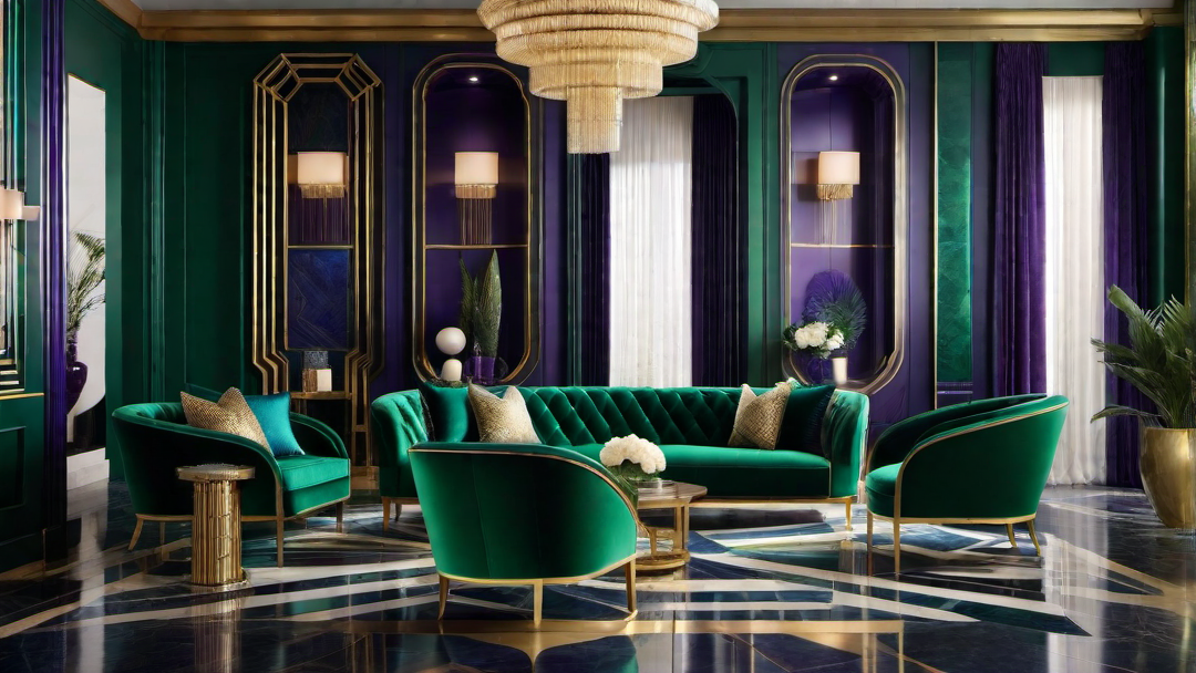 Color Palette: Bold and Luxurious Hues