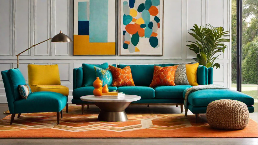 Colorful Furniture: Creating a Playful Atmosphere in the Great Room