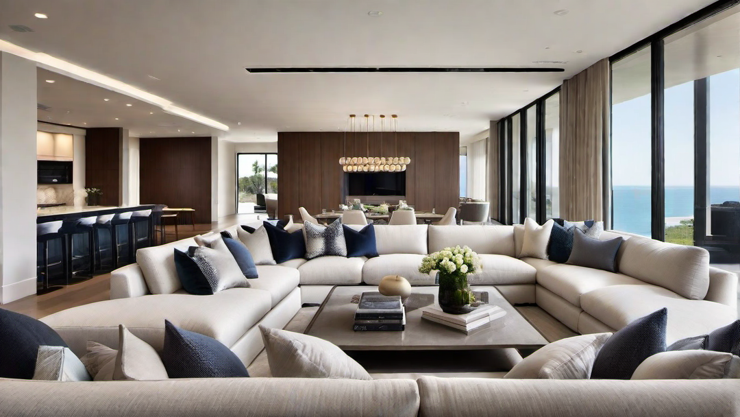 Comfortable Elegance: Upholstered Furniture in Great Room Settings