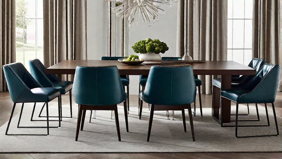 Comfortable Seating: Modern Chairs and Benches for Dining