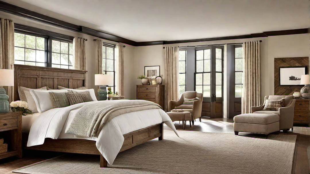 Country Comfort: Warmth and Coziness in Ranch Style Bedrooms