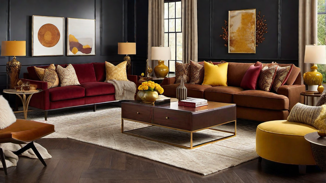 Cozy Color Palette: Warm and Inviting Living Room