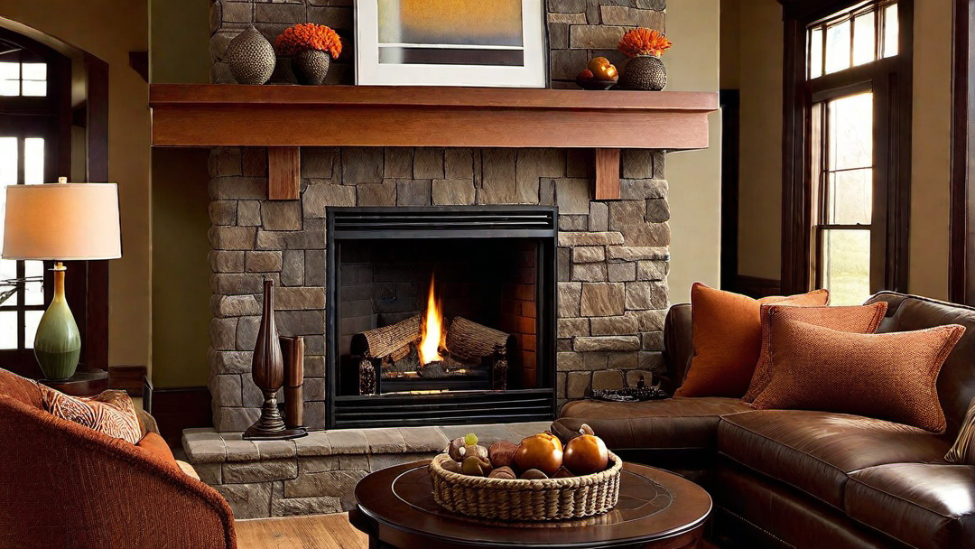 Craftsman Fireplace Color Palette: Organic and Natural Hues