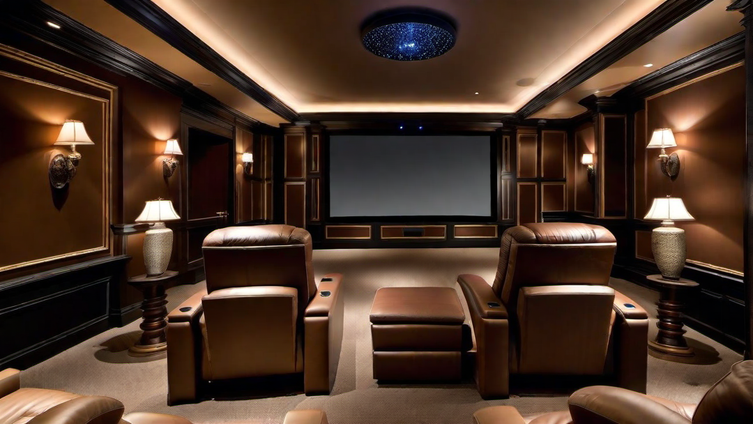 Customized Comfort: Home Theater Room Design Ideas