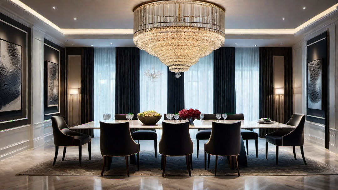 Dazzling Chandeliers: Adding Elegance to the Dining Area